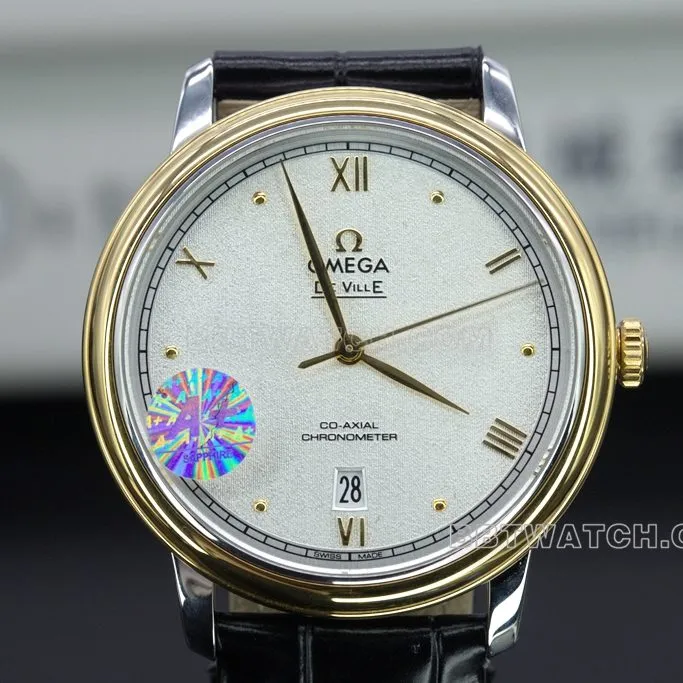 A+ factory Omegareplica watch De Ville new men's mechanical temperament model back