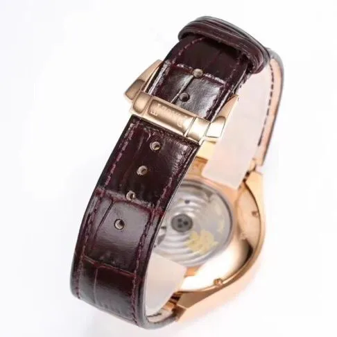 Big factory high-quality Piaget POLO series baby's breath 18Krose gold men's watch movement picture