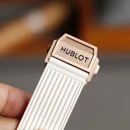top-tier watch HublotBIG BANG series 411.NM.1170.RXrose gold color case jewelry watch front view
