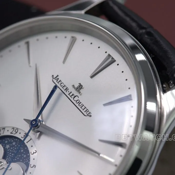 Jaeger-LeCoultre1:1top-tier watch apsmoon phase master 1368430 three-dimensional LOGO