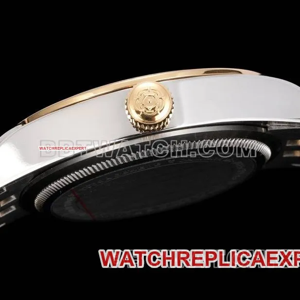 Tudortop-tier watch V9 Factory Biwan 41mm Swarovski diamond ring mechanical gold steel bracelet front live photo