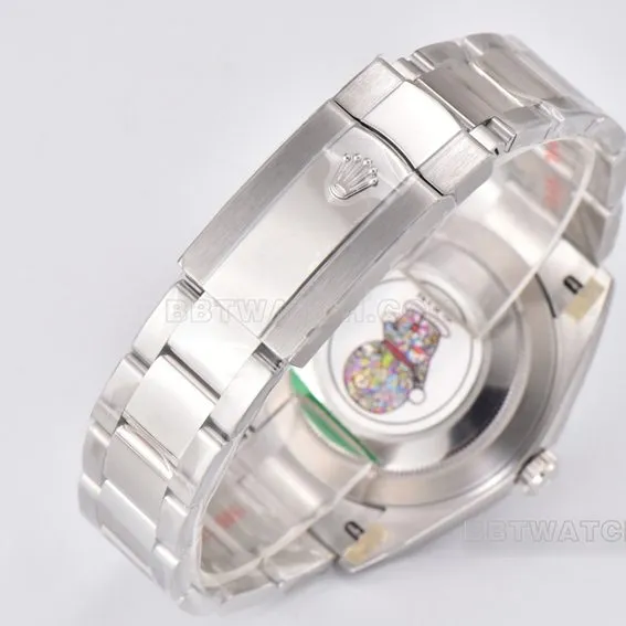C factory Rolex log top-tier 1:1super Pothos 41mm three-row chain link m126334-0021braceletlive photos