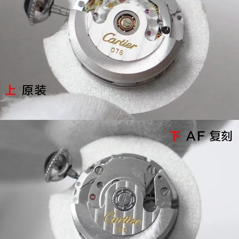 AF Factory blue balloon Cartier1:1replica watch WSBB0022 comparison Genuine review front comparison chart