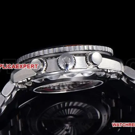 watch N1 factory OmegaSeamaster 600m black dialside live photo
