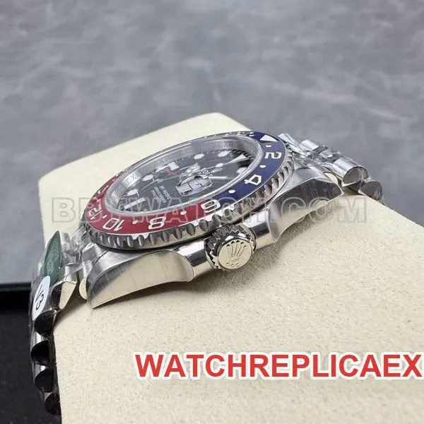 Rolex1:1replica watchARF FactoryGMT-MasterGMTPepsi bezel3285movementside live photo