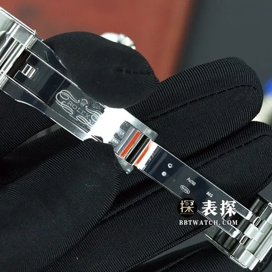 C+ factory RolexGMT-Mastersuper watch men's Pepsi bezelsteel bracelet model pictures and prices caseback live photo
