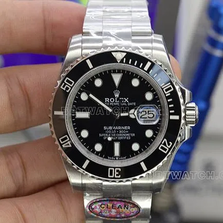 RolexSubmariner type 1:1top-tier replicaC factory Black Submariner41mmclasp