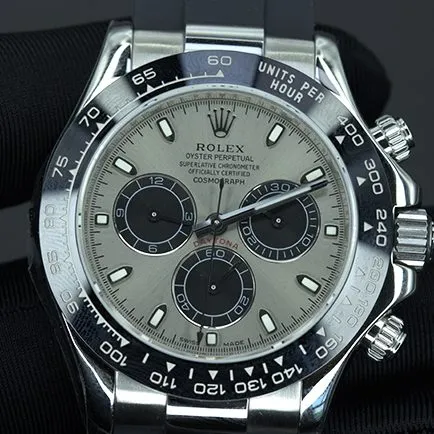 Rolex Daytona M116519ln-0027 Gray Dial: N
