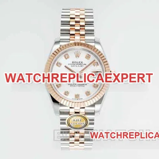 ARF FactoryRolex log top-tier mother-of-pearl disc 31mm gold five-lattice chain link 278271side live photo