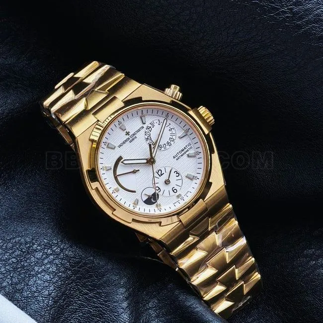 The collectible watch KR factory across the world Vacheron Constantinyellow goldwhite dial47450front live photo