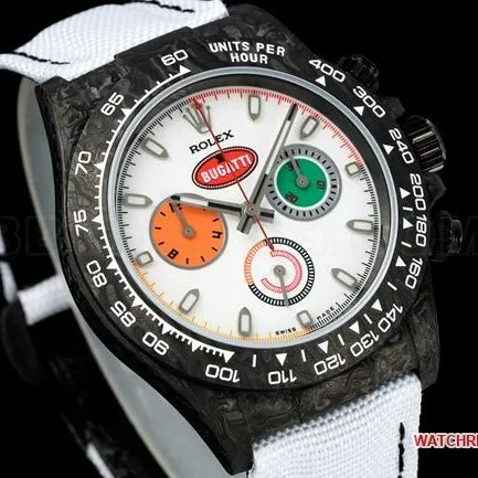 1:1replica watch ANT factory DaytonaRolexwhite dial4130side live photo