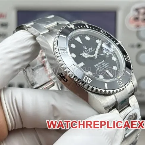 WKD Factory Rolex Submariner 41mm Black Dial 126610 Side Real Shot Picture