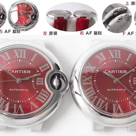 AF Factory blue balloon Cartier1:1replica watch WSBB0022 comparison genuine review bracelet comparison chart