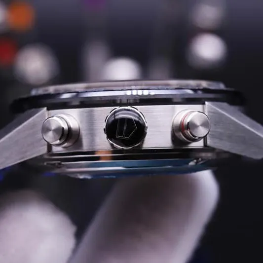 xf factory TAG Heuer watch Carrera racing chronograph stopwatch detail shots