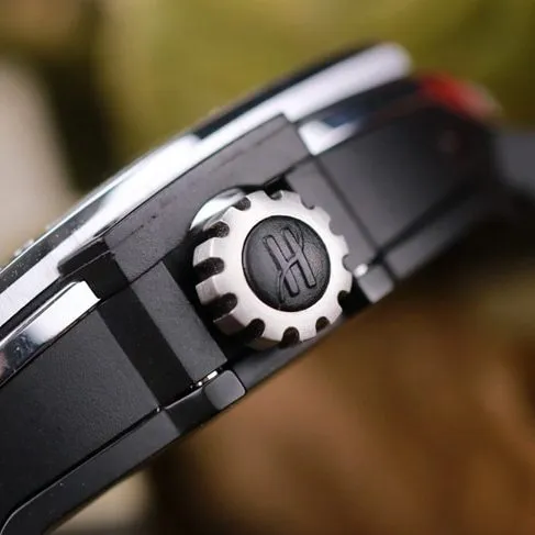 Hublot top-tierhigh-quality watch men's black dial black belt tourbillonMASTERPIECE series mechanical watch detail shots