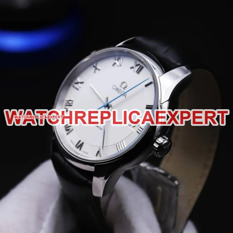 How about vsOmega De Ville Series 8500movement Watch Review - Elegant and classic style men's watch front view
