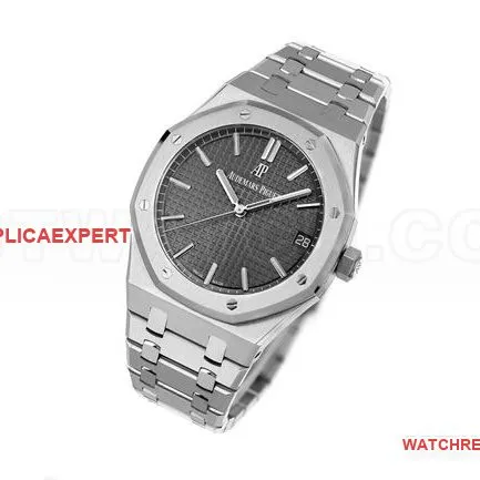 Watch ZF FactoryRoyal OakAudemars Piguet Gray Plate 15500braceletlive photos