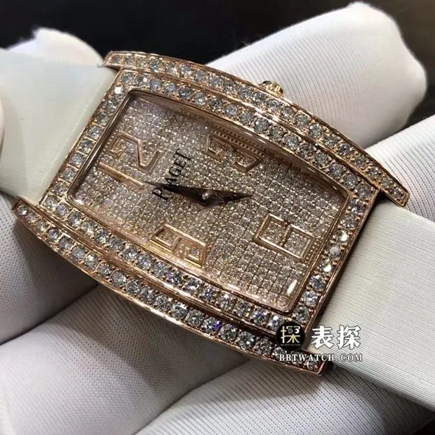 Count Super A Watch for Women, Rose Gold Diamond Dial Leather Strap Model, Real Product Photos and Price