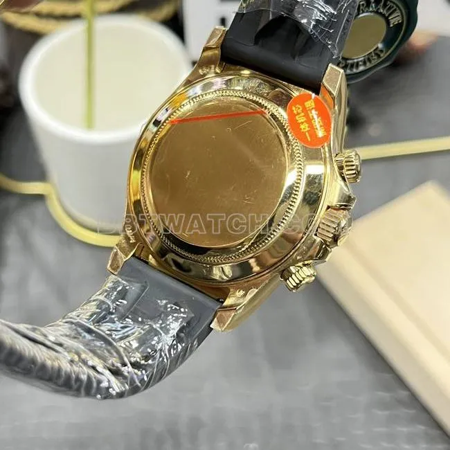 collectible watch Daytona gold plate CBD factory Rolexyellow gold4130 mechanical clasplive photos