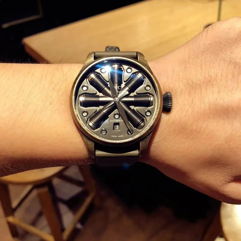 IWC watch IWC concept watch special edition watch side view