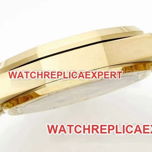 APS factory Audemars PiguetRoyal Oak1:1super smoked gold plate chronograph26240side live photo