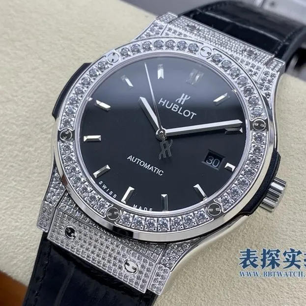 Factory high-quality HB Hublot classic fusion men's watch front