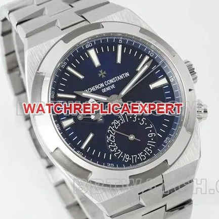 collectible watch Vacheron ConstantinV9 Factory Across the World blue dial mechanical 7920Vbraceletlive photos