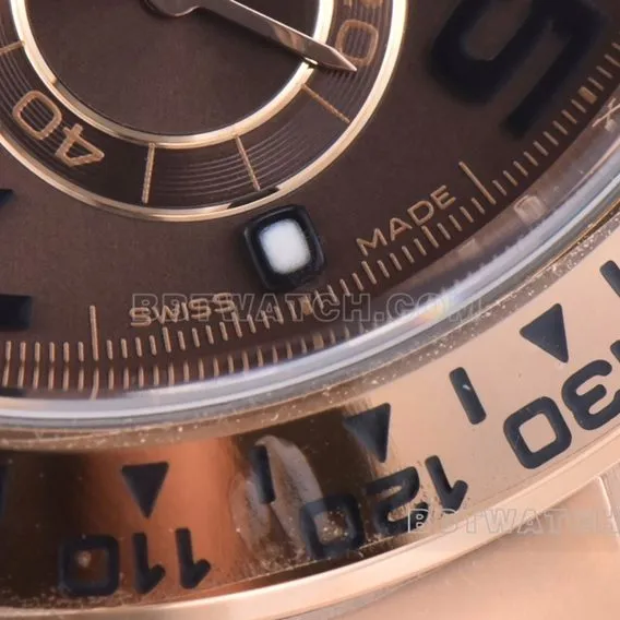 C Factory RolexDaytonatop-tier 1:1super clonerose gold chocolate disc rubber M116515ln-0015side live photo