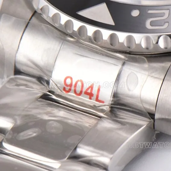Factory C RolexGMT-Master1:1top-tier left-handed M126720VTNR-0001caseback live photo