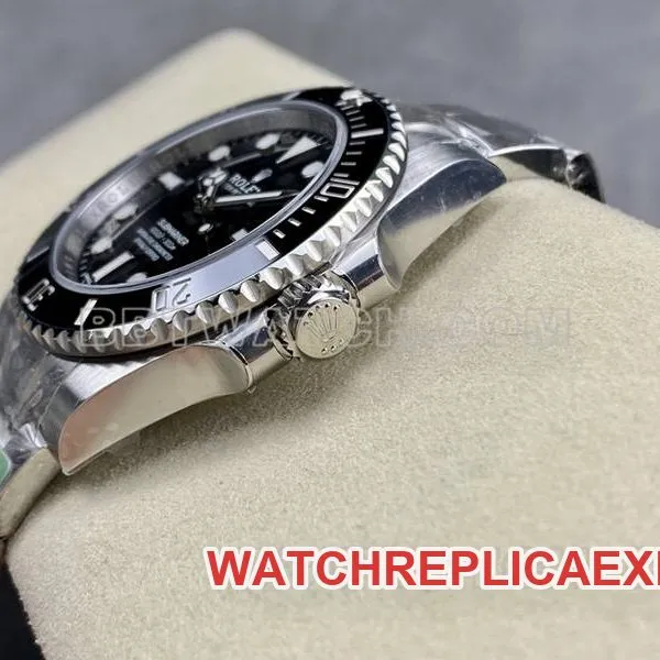Rolex collectible watch ARF FactorySubmariner40mmBlack Submariner3135movement116610caseback live photo