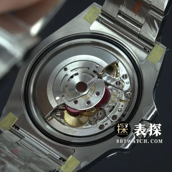 C factory RolexGMT-Mastersuper watch Batman c circle steel bracelet model pictures and prices caseback live photo