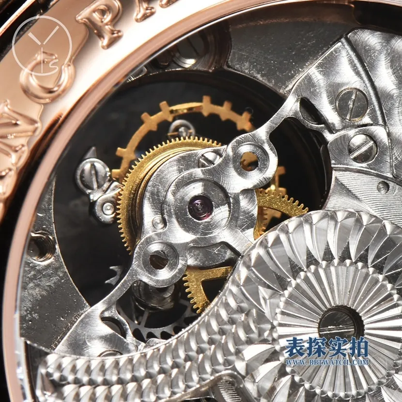 top-tiersuper YSBlancpain upgraded version of the classic series white steel tourbillon men's mechanical watch side