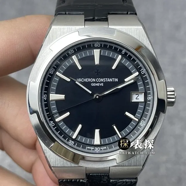 8F factory Vacheron Constantin across the world top-tier watch men's black dialleather strap model pictures and prices side live photo