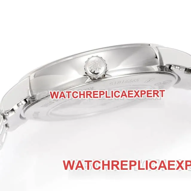 Longines collectible watch XC factory elegant 40mm white dialL888mechanical movementsteel bracelet caseback live photo