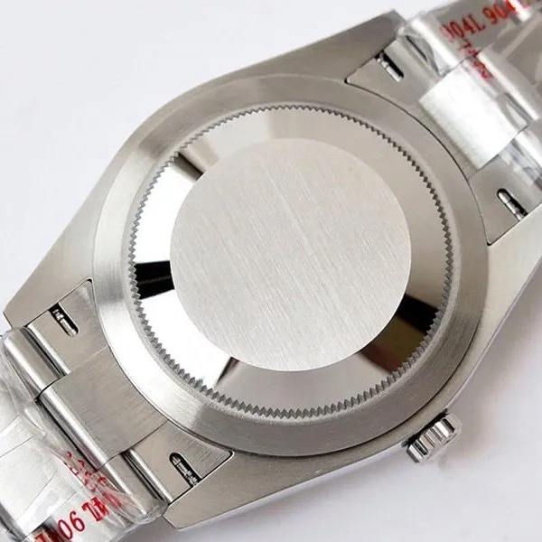 GS factory Rolextop-tier watch Oyster Perpetual Pokémon 41mm silver dial gold needle side view