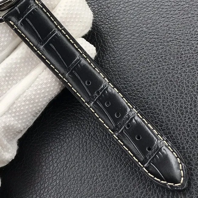 KL Factory Top Longines Master Collection L2.628.4.78.6 Men's White Dial Black Strap Automatic Mechanical Watch Buckle Photo
