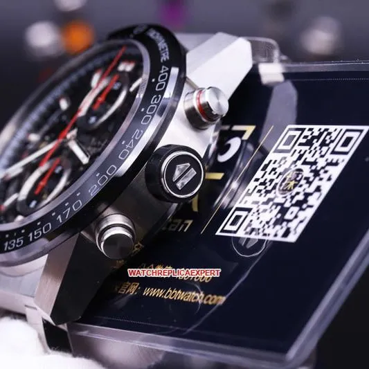 xf factory TAG Heuer hollow Carrera racing hollow watch steel bracelet detail shots