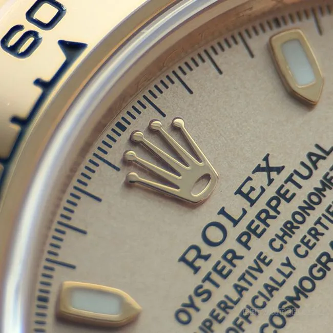 1:1replica watch RolexCBD factory Daytonarose gold case rose gold plate 4130caseback live photo