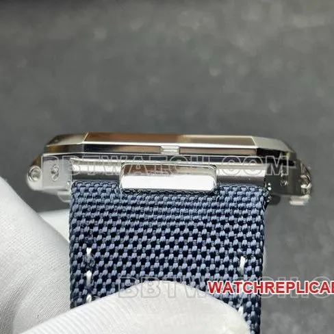 1:1replica watch P1 factory Patek PhilippeCUBITUSblue dial5822P-001side live photo