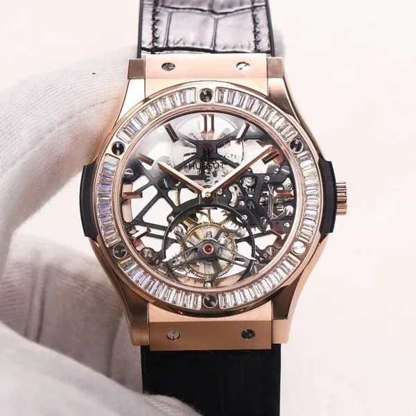 Hublot high-quality watch (Hublot) Classic Fusion (CLASSIC FUSION) series tourbillon watch movement picture