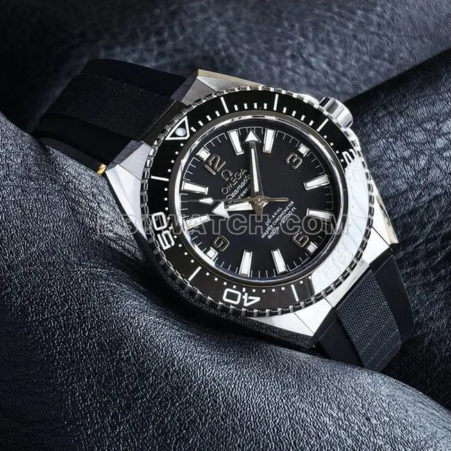 VS Factorytop-tier watch Seamaster 600m black dial black bezel rubber braceletbraceletlive photos