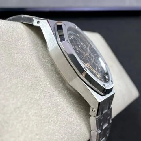 top-tier replicaAudemars Piguet Skeleton Royal Oak Offshore 15407ST.OO.1220ST.01 men's mechanical watch side view