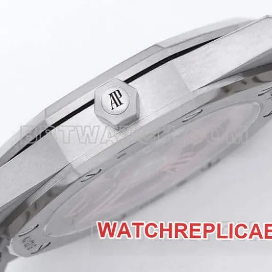 ZF factory Audemars Piguet Royal Oak super A blue plate 16202 side real picture