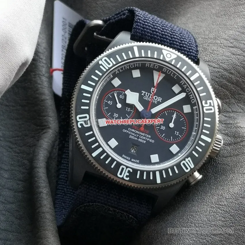 M+ factory Tudor top-tier 1:1high-quality replicablue dialchronographM25807KN-0001front live photo