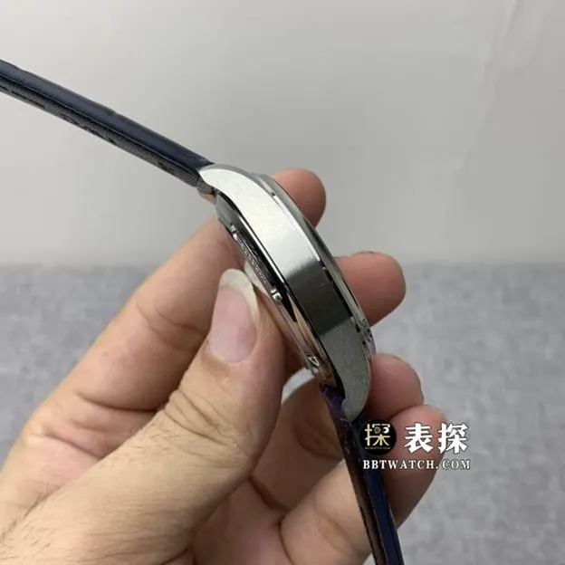 ZF FactoryIWC watch men's Portuguese watch silver white dialleather strap model pictures and prices side live photo
