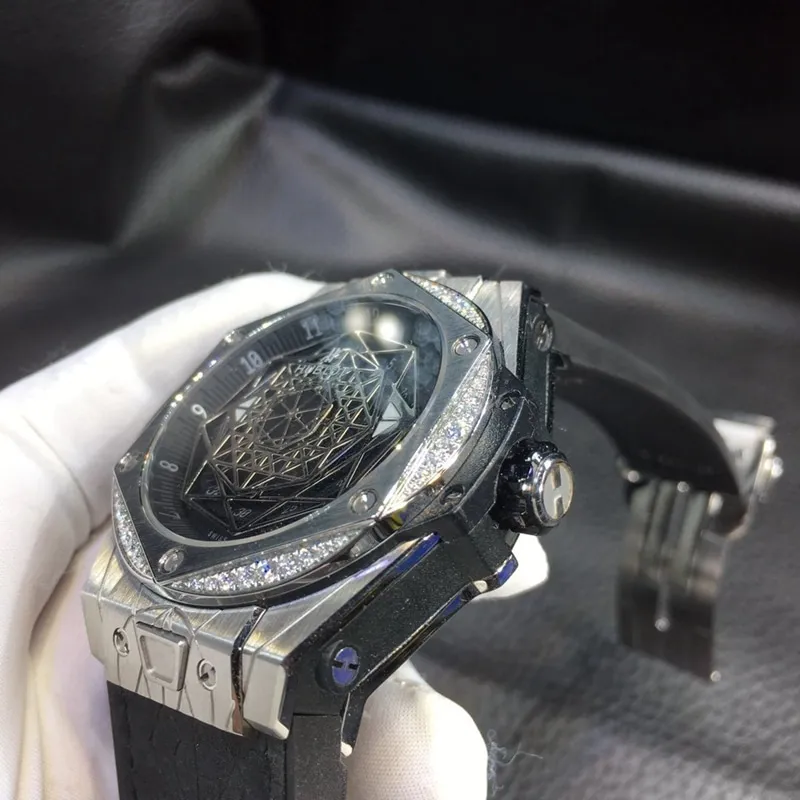 Hublot tattoo stainless steel with South African diamond clasp picture