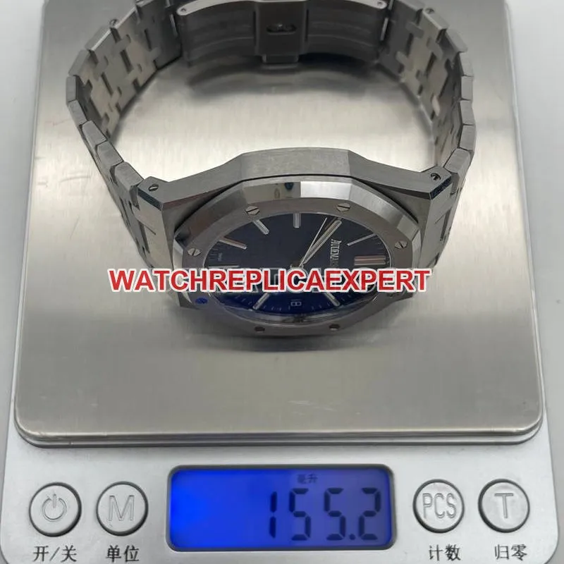 TOP and ZF factory Patek Philippe top collectible watches blue plate 15510 compare authentic difference