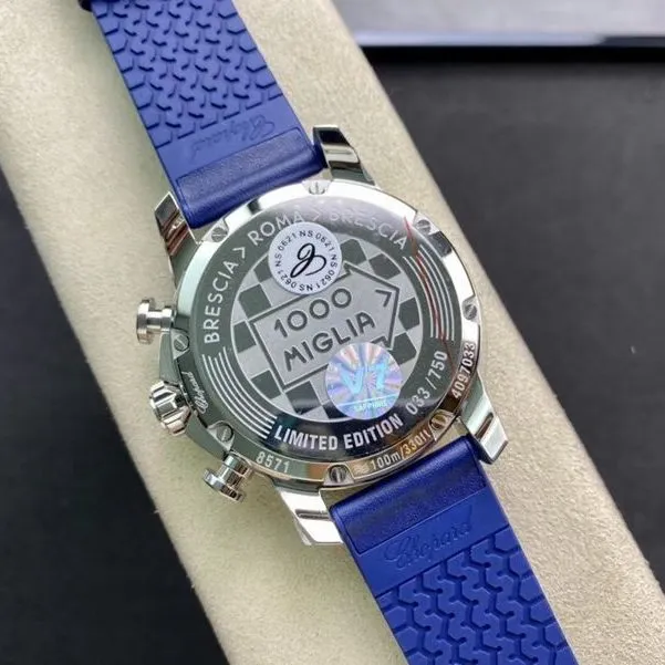 Chopard Mille Miglia Series Blue Dial Sport Men's Mechanical Watch Clasp Image