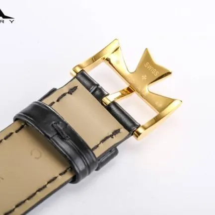 top-tier replicaMMA factory Vacheron Constantin18krose gold heritage series 85180 men's watch detail shots