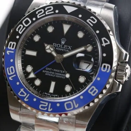 GMRolexGMT-Master II series m126710blnr-0002 watch (Batman bezel) authenticity review movement picture
